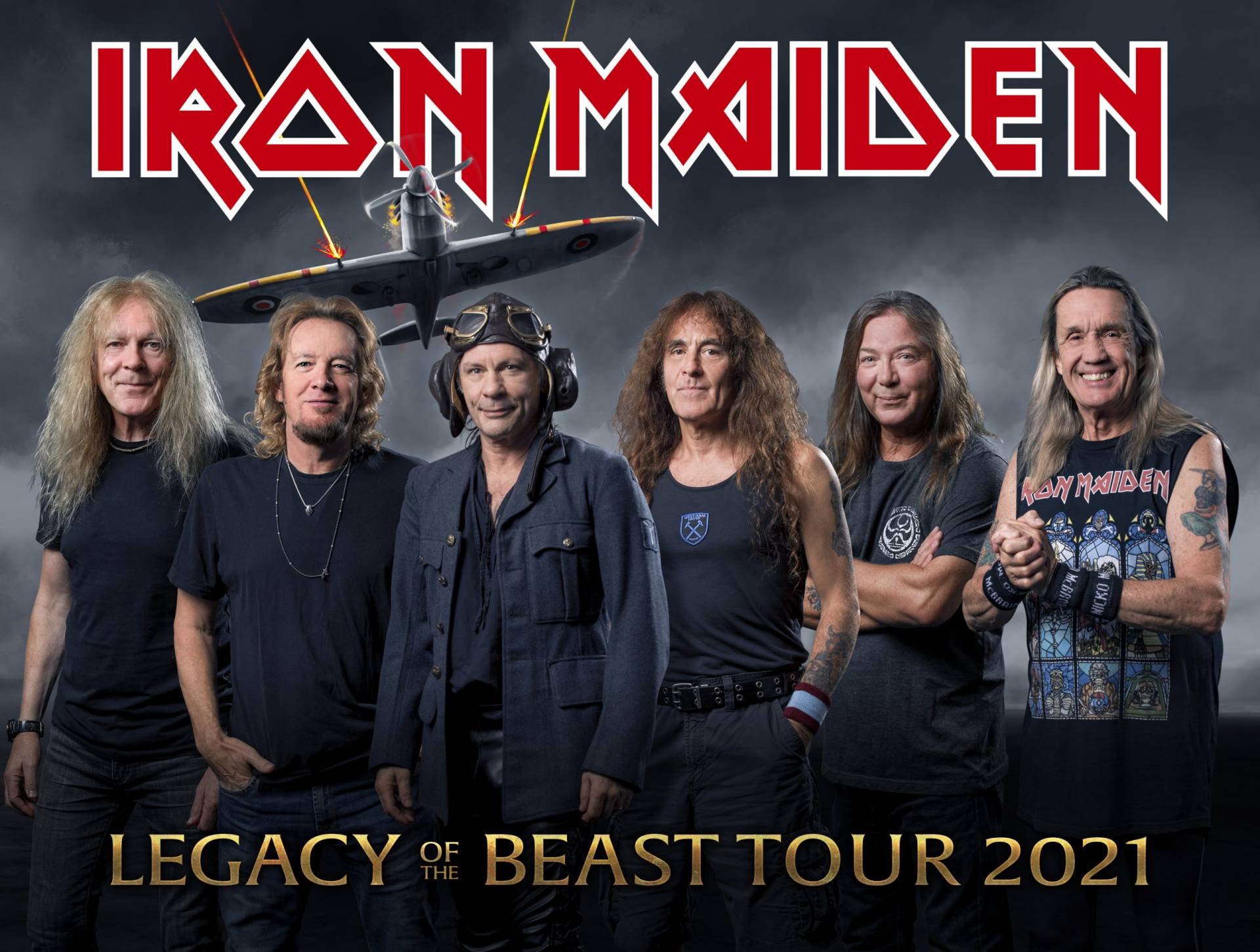 Iron Maiden Legacy of the Beast Tour 2021