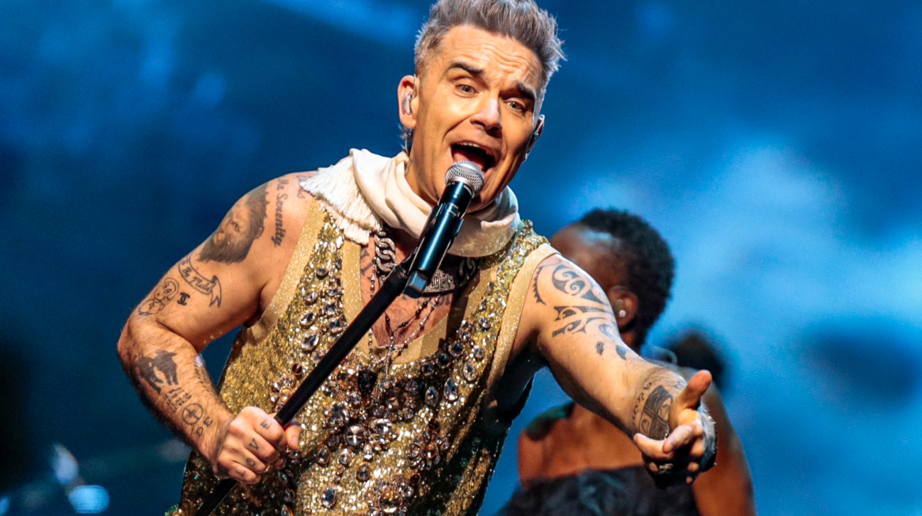 Robbie Williams 2025 auf Stadiontour